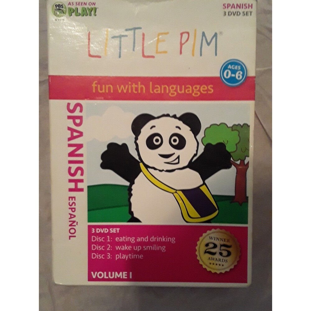 Learn Spanish for Kids 3-Pak DVD Set [Vol. I]: Spanish